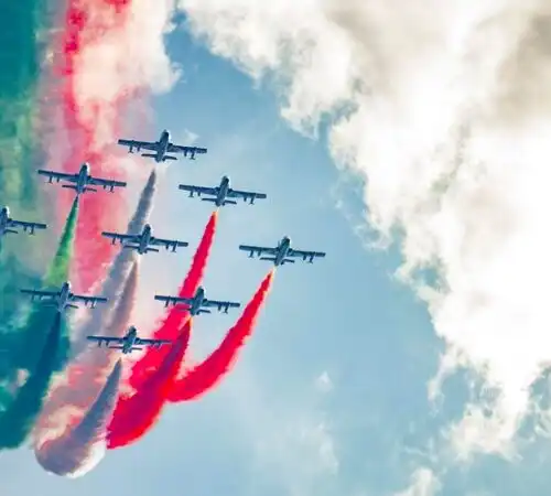 Le MotoGp ritrovano le Frecce Tricolori