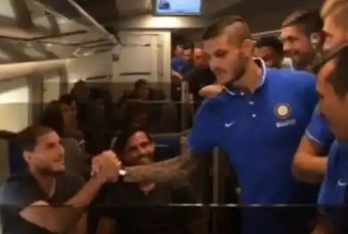 Inter e Milan, sberleffi e battute sul Frecciarossa