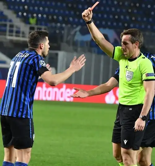 Atalanta-Real: subito Freuler espulso, scoppia la polemica