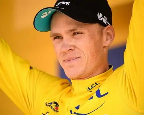 Choc nel ciclismo, Chris Froome positivo