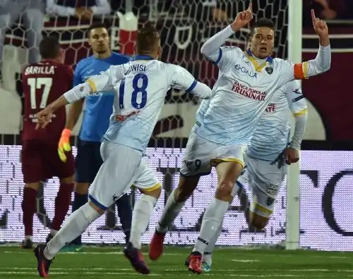 Serie B, Trapani-Frosinone 1-4: fratelli Ciofani scatenati