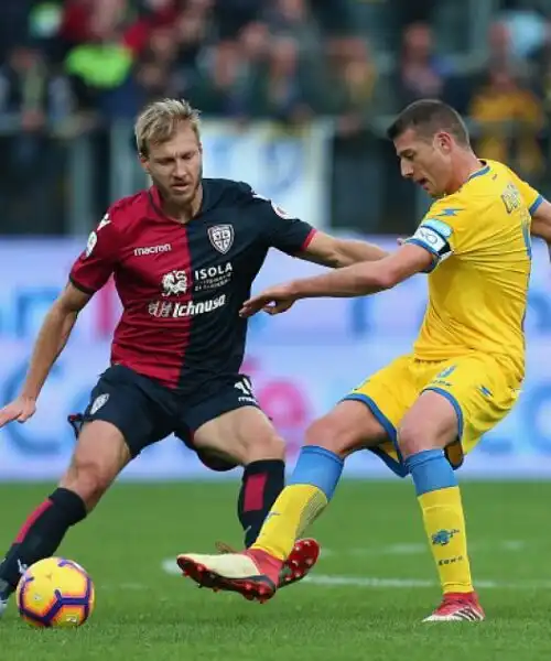 Frosinone-Cagliari 1-1 – Serie A 2018/2019