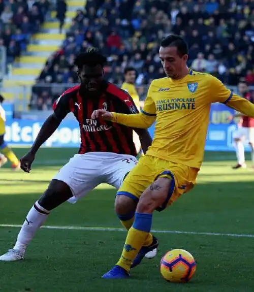 Frosinone-Milan: Pagelloide rossonero