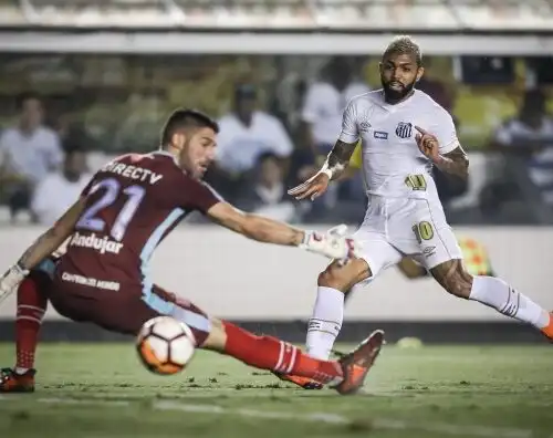 Santos, tifosi contro Gabigol