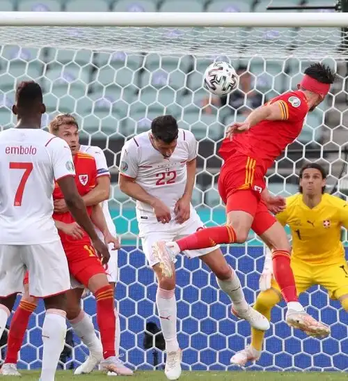 Euro2020, parità tra Galles e Svizzera. Italia prima da sola