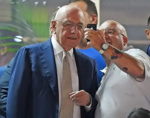 Milan, Adriano Galliani ai saluti