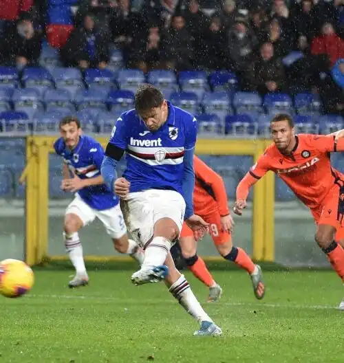 Ramirez di rigore, la Samp continua la risalita