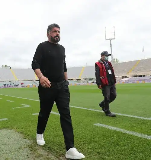 Gattuso in viola: tutte le panchine di Ringhio. Le foto