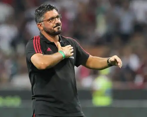 Milan, Gattuso e il Forza Inter in cinese