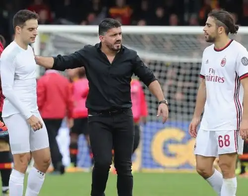Milan, Gattuso: “Gira tutto storto”