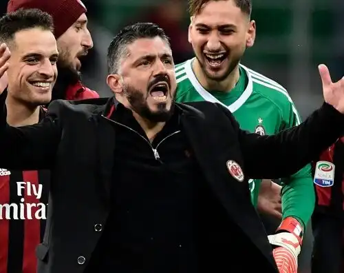 Milan: i 22 di Gattuso per il derby