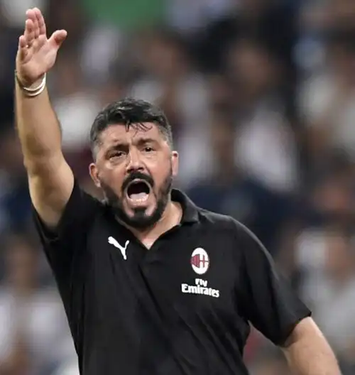 Gattuso è furioso: “Ci è andata bene”