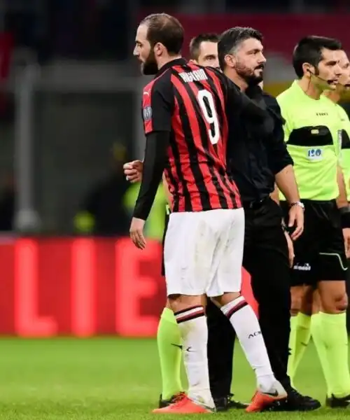 Gattuso non si sbilancia su Higuain