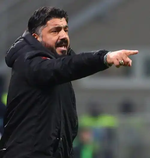 Milan, tensione Gattuso-Leonardo