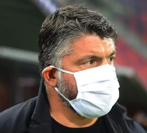 Napoli, Gennaro Gattuso lapidario su De Laurentiis