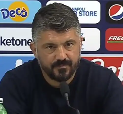 Il Napoli zittisce Gattuso: la decisione di De Laurentiis