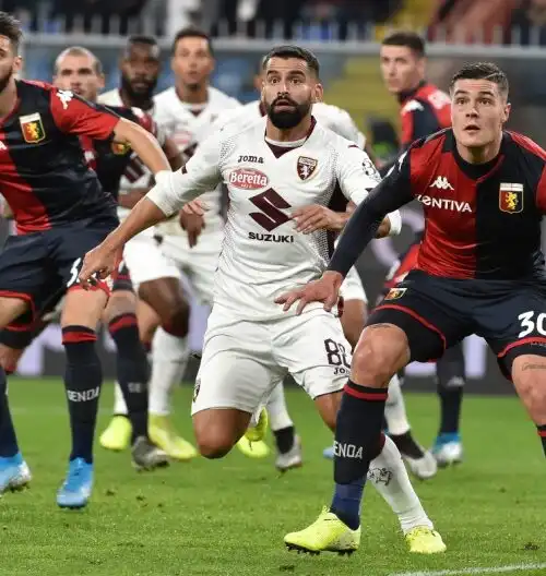 Il Torino torna a vincere, il Genoa affonda