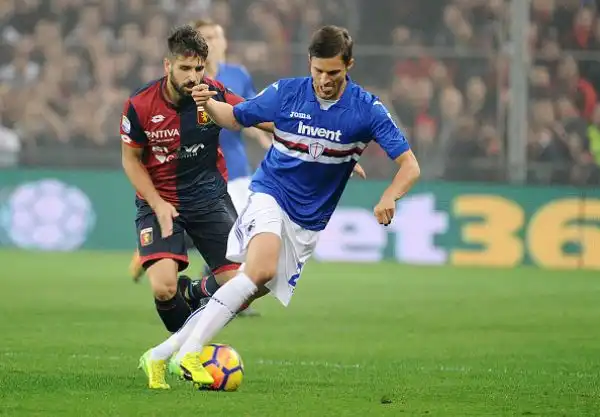 Blucerchiati in festa dopo la stracittadina, decisa dai gol di Ramirez e Quagliarella.