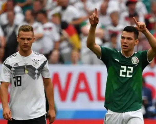 Il Messico fa la festa a un’irriconoscibile Germania