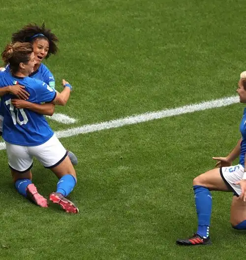 Mondiali femminili: Italia da urlo, 5-0 alla Giamaica e ottavi