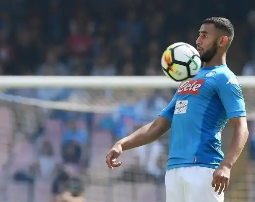 Napoli, Ghoulam scalpita