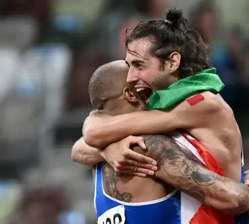 Gianmarco Tamberi e Marcell Jacobs, due anni fa un primo agosto da leggenda: le foto