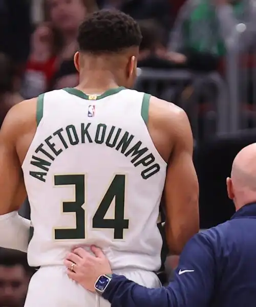 NBA: i Bucks fanno 13, ma Giannis Antetokounmpo va ko