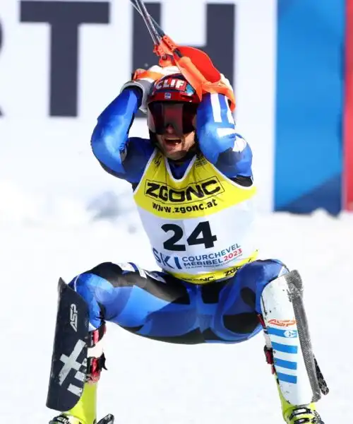 AJ Ginnis non ci crede! Prima storica medaglia nello sci per la Grecia: le foto