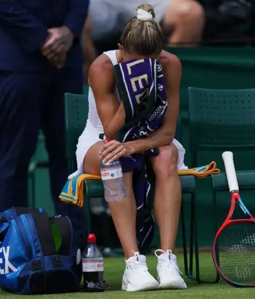 Wimbledon, Camila Giorgi è uscita di scena