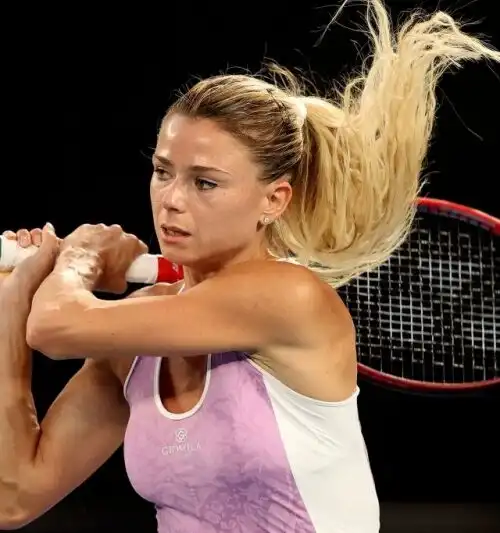 Camila Giorgi, niente da fare con la numero uno del mondo