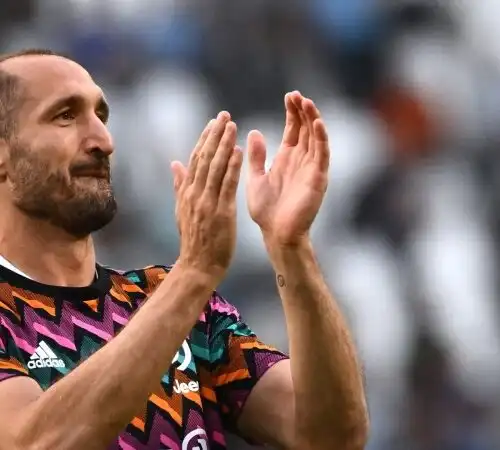 Chiellini, rivelazione shock ai tifosi della Juventus