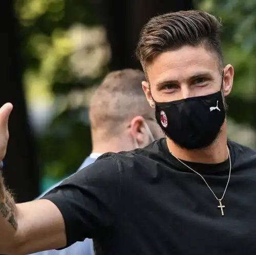 Milan, Giroud si presenta con il gol: è 1-1 sul Nizza