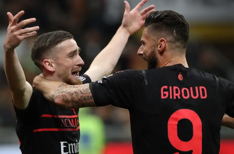 Milan, Olivier Giroud lo fa continuamente da 15 anni