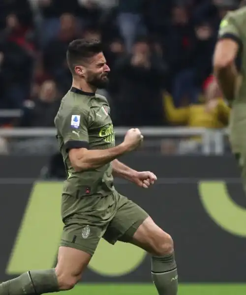 Giroud rialza il Milan: Torino ko a San Siro