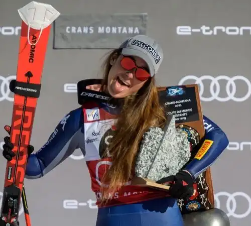 Sofia Goggia ritrova il sorriso a Cortina