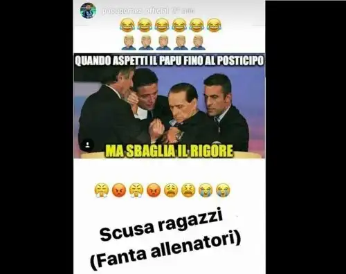 Il Papu Gomez si scusa coi Fantallenatori