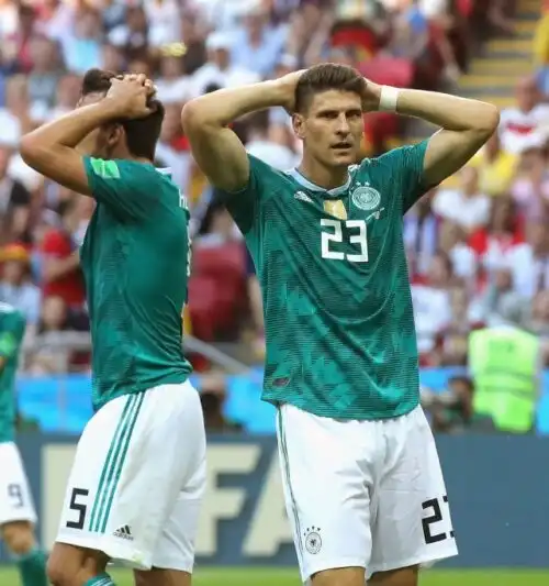 Germania, Gomez dice addio alla nazionale