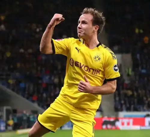 Mario Goetze è ufficialmente sul mercato