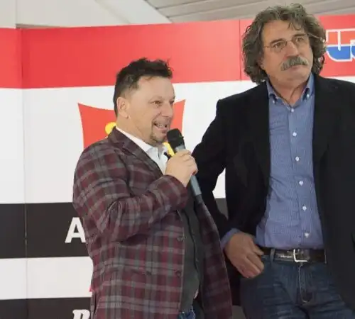 Paolo Simoncelli in lacrime in tv per Fausto Gresini