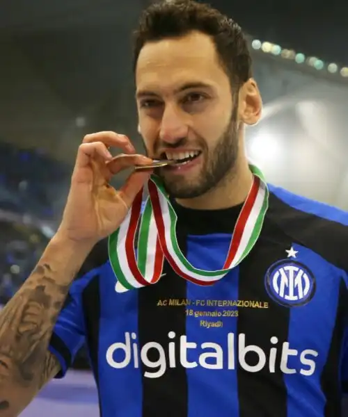 Supercoppa Italiana, Hakan Calhanoglu al veleno: “Il karma torna sempre”