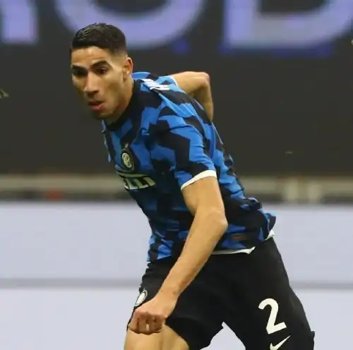 Inter, Hakimi: l’agente nega problemi con il Real