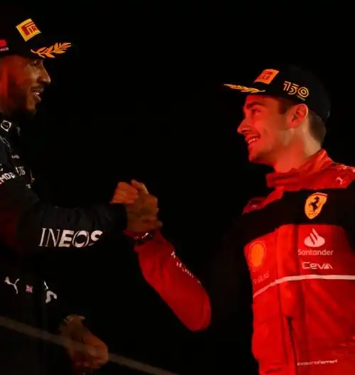 F1, dialogo rubato tra Charles Leclerc e Hamilton (e Verstappen non apprezzerà)