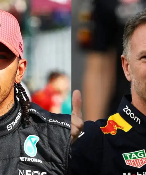 Red Bull: Horner rivela un clamoroso retroscena su Lewis Hamilton. Foto