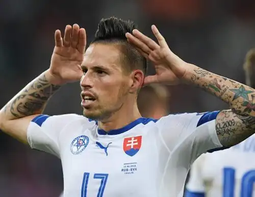 Un super Hamsik spinge la Slovacchia