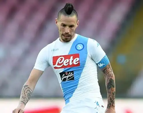 Marek Hamsik mette pressione sulla Juventus