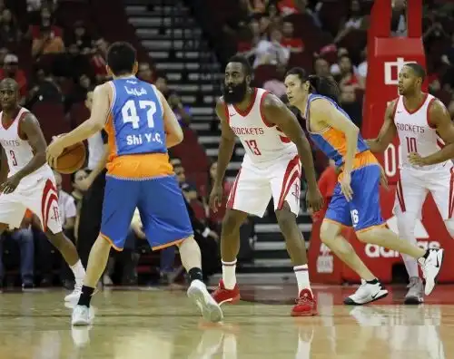 Pre-season NBA, Rockets esagerati