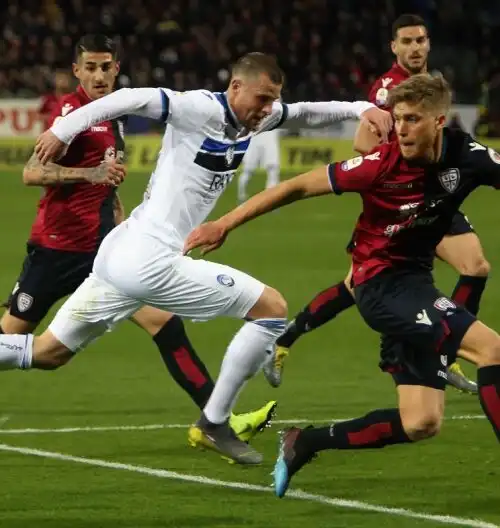 L’Atalanta vince a Cagliari