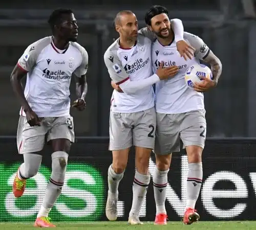 Hellas Verona e Bologna si divertono: 2-2 al Bentegodi