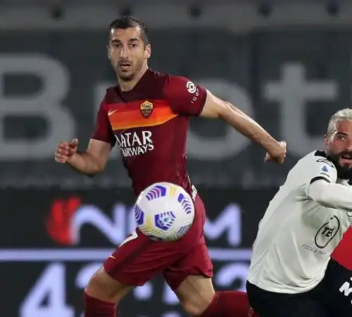 Roma, Mkhitaryan schietto su José Mourinho