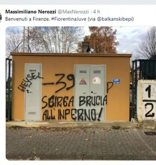 “Le scritte su Heysel e Scirea c’erano da mesi”